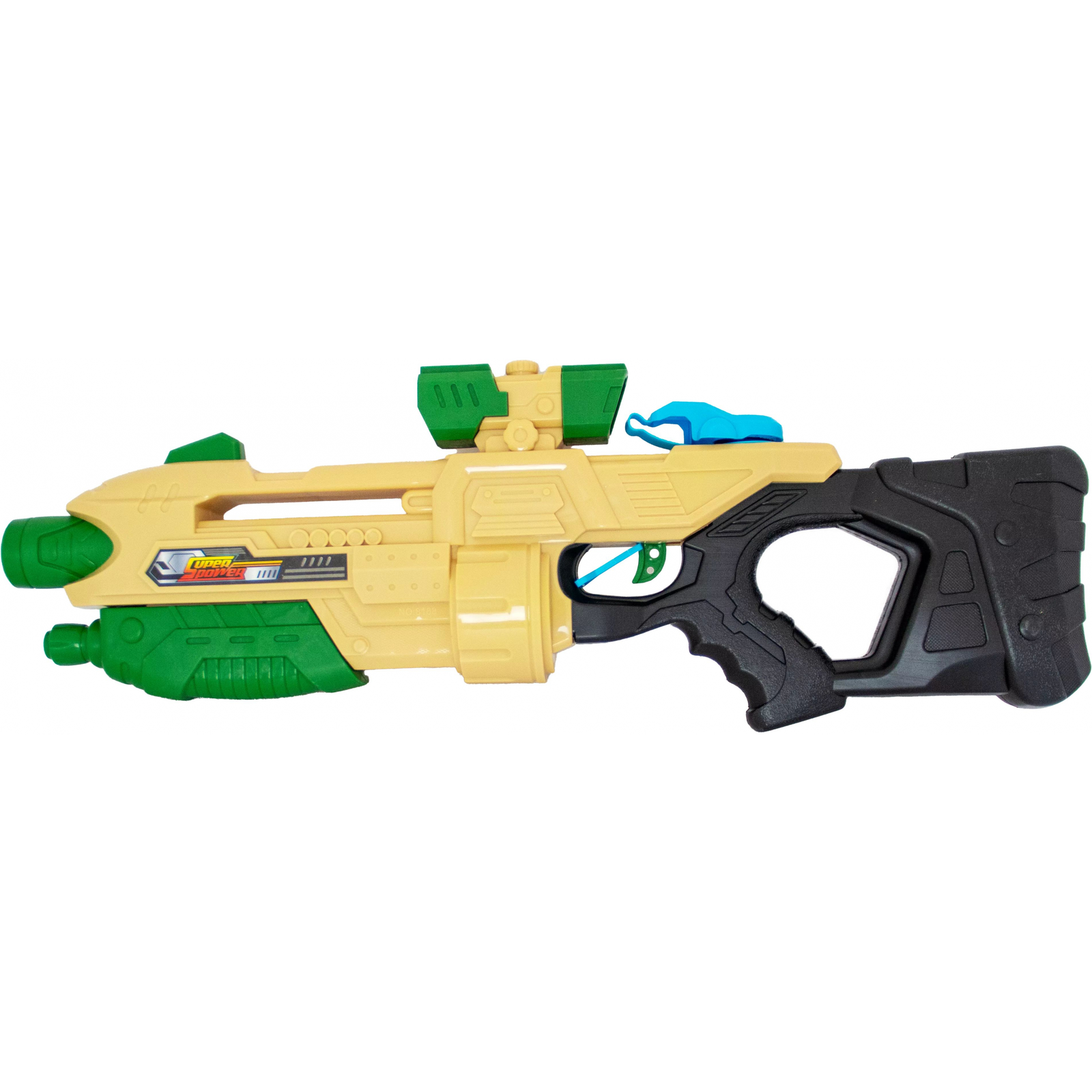 Nagy méretű Vízipuska víztartállyal 60 cm - Sárga (GJ1805)