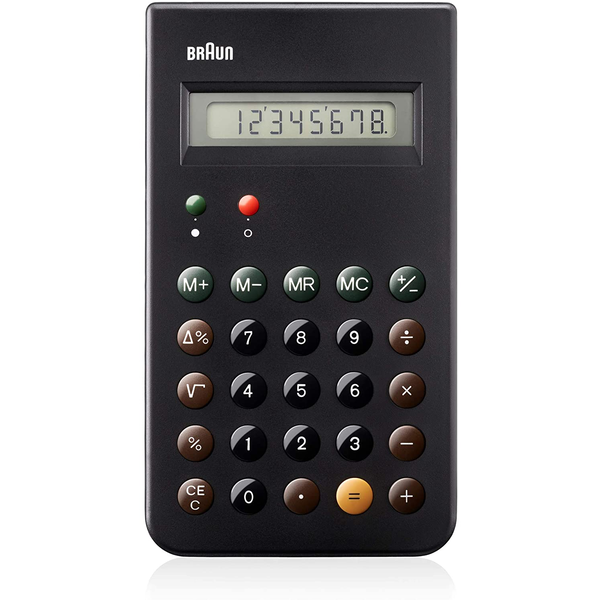 Braun BNE001BK calcolatrice Tasca Calcolatrice di base Nero