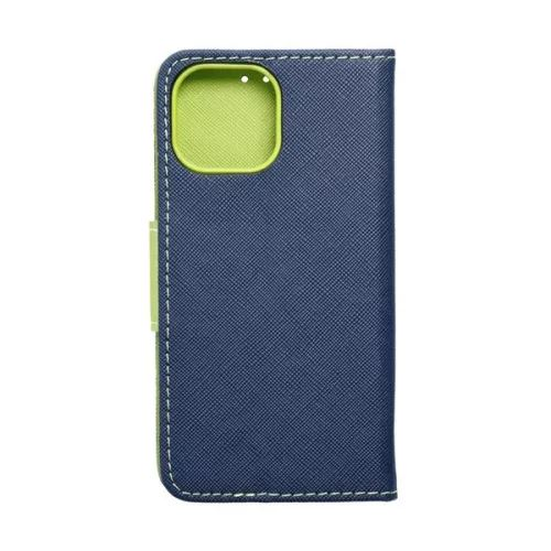 Fancy Apple iPhone 14 Pro fliptok kék-lime színű (67683) (fancy67683)