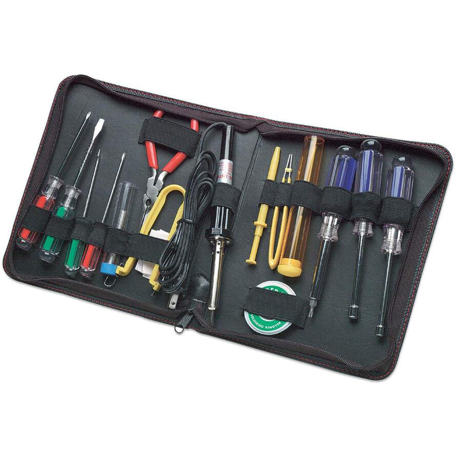 MANHATTAN Werkzeugset 17teilig schwarz (530071)