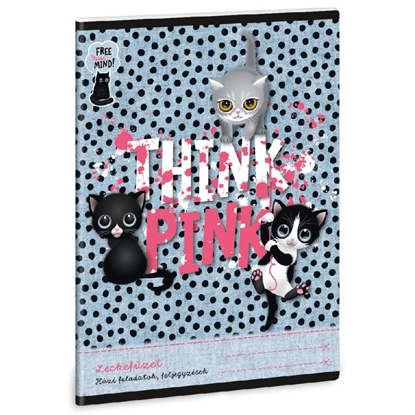 Ars Una Think-Pink 23 5285 A5 leckefüzet (50842858)