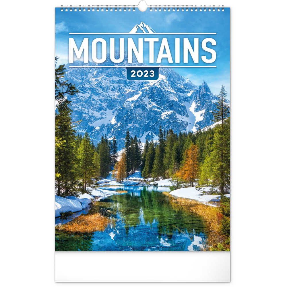 Realsystem 330 x 460mm 2023 Falinaptár - Mountains (6094-MO)