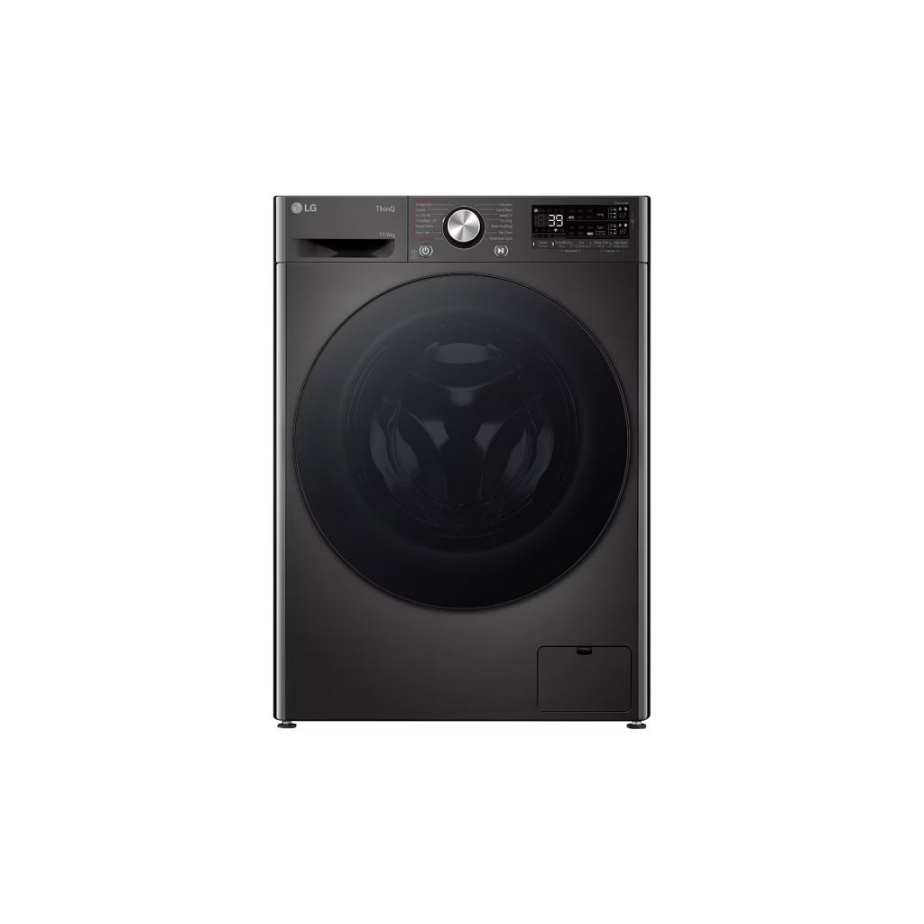 LG F4DR711S2BA mosó- és szárítógép Szabadonálló Elöltöltős Fekete D (F4DR711S2BA)