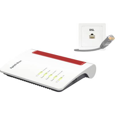 FRITZ!Box Box 7530 безжичен рутер Гигабитов етернет Двубандов (2,4 GHz / 5 GHz) Бяла