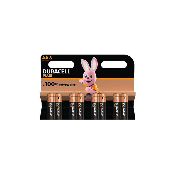 Duracell Plus Wegwerpbatterij AA Alkaline