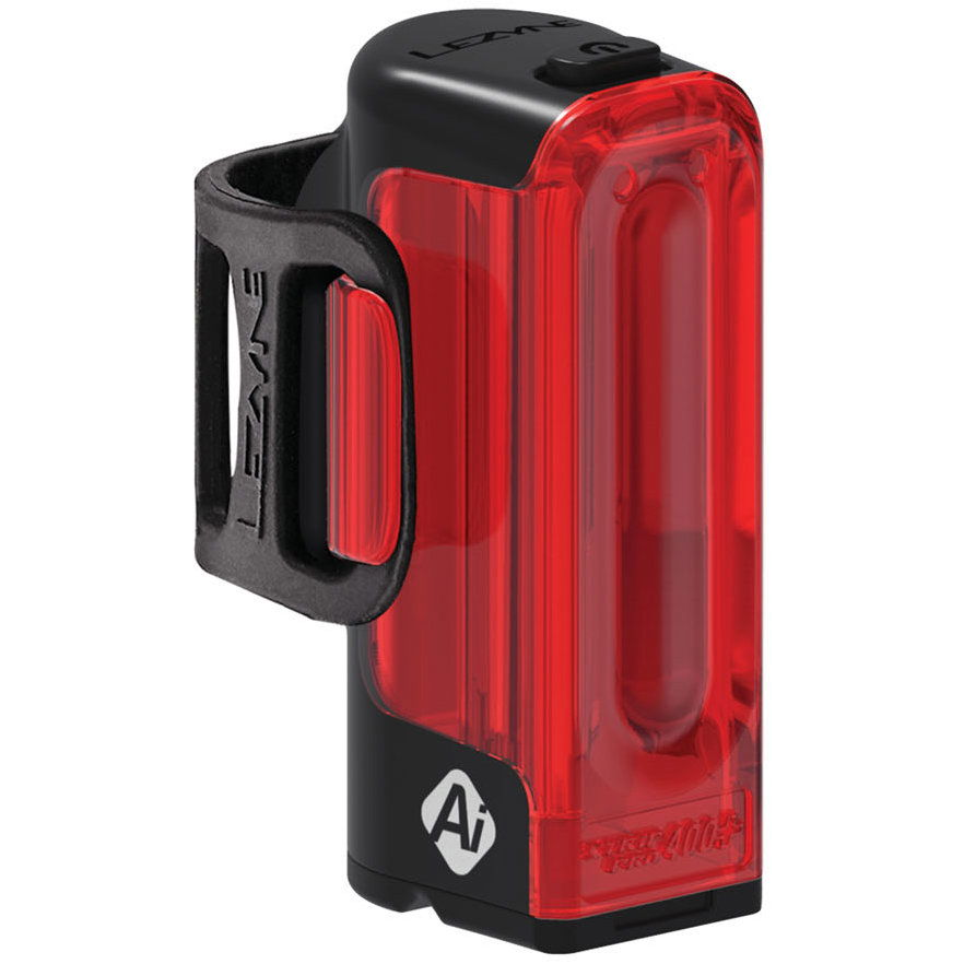 Lezyne Strip Pro AI Alert 400+ Rear / Black (1-LED-37R-V304)