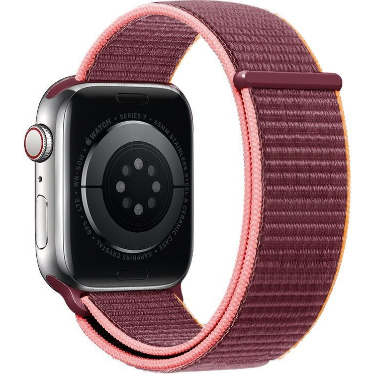 Eternico Airy Apple Watch 38mm / 40mm / 41mm - Dark Red and Pink edge (AET-AWAY-DaReP-38)