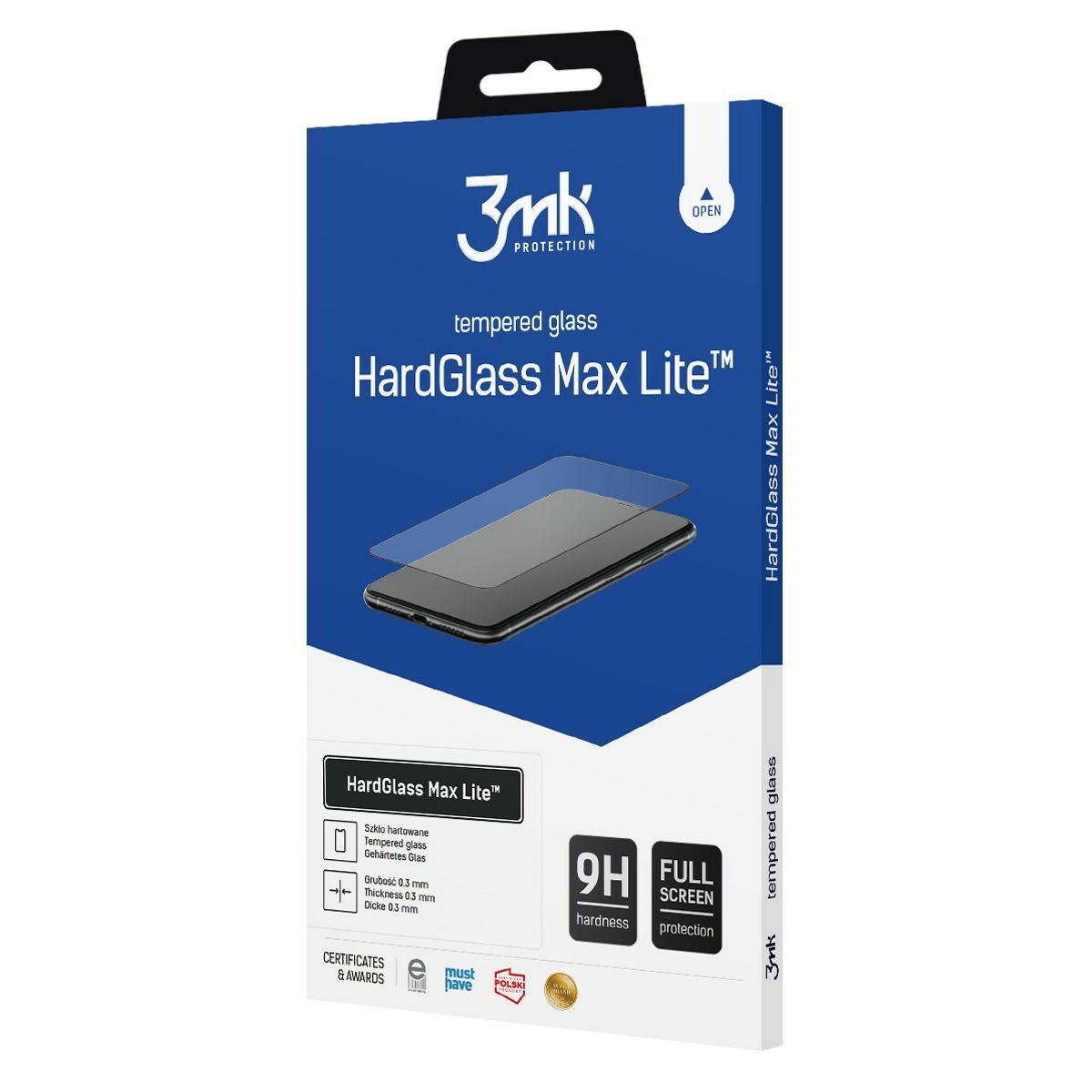 3mk HardGlass Max Lite Samsung Galaxy A53 5G Edzett üveg kijelzővédő (5903108462372)