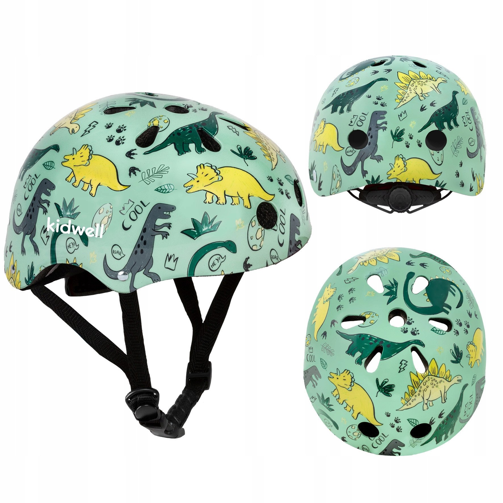 Kidwell ORIX Plus Dino bukósisak  M (5256 cm) (Ż-KIDW-KA-01-16)