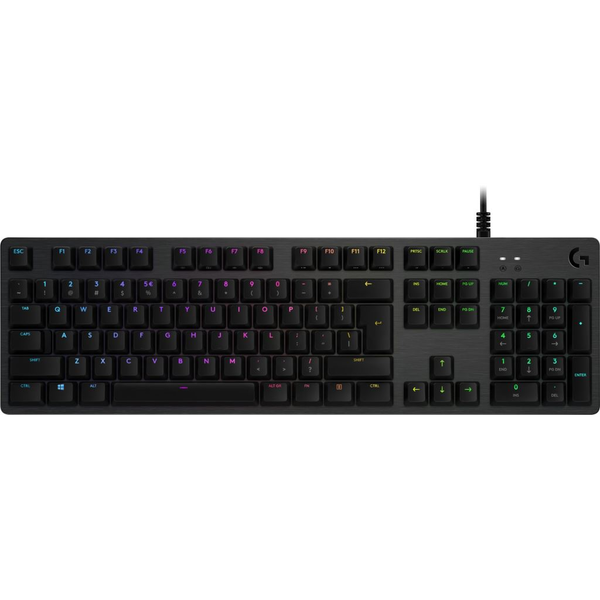 Logitech G512 Carbon US International GX Brown Tactile billentyűzet (920-009352)