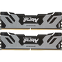 KINGSTON FURY Memória DDR5 48GB 7200MT/s CL38 DIMM (Kit of 2) Renegade Silver XMP