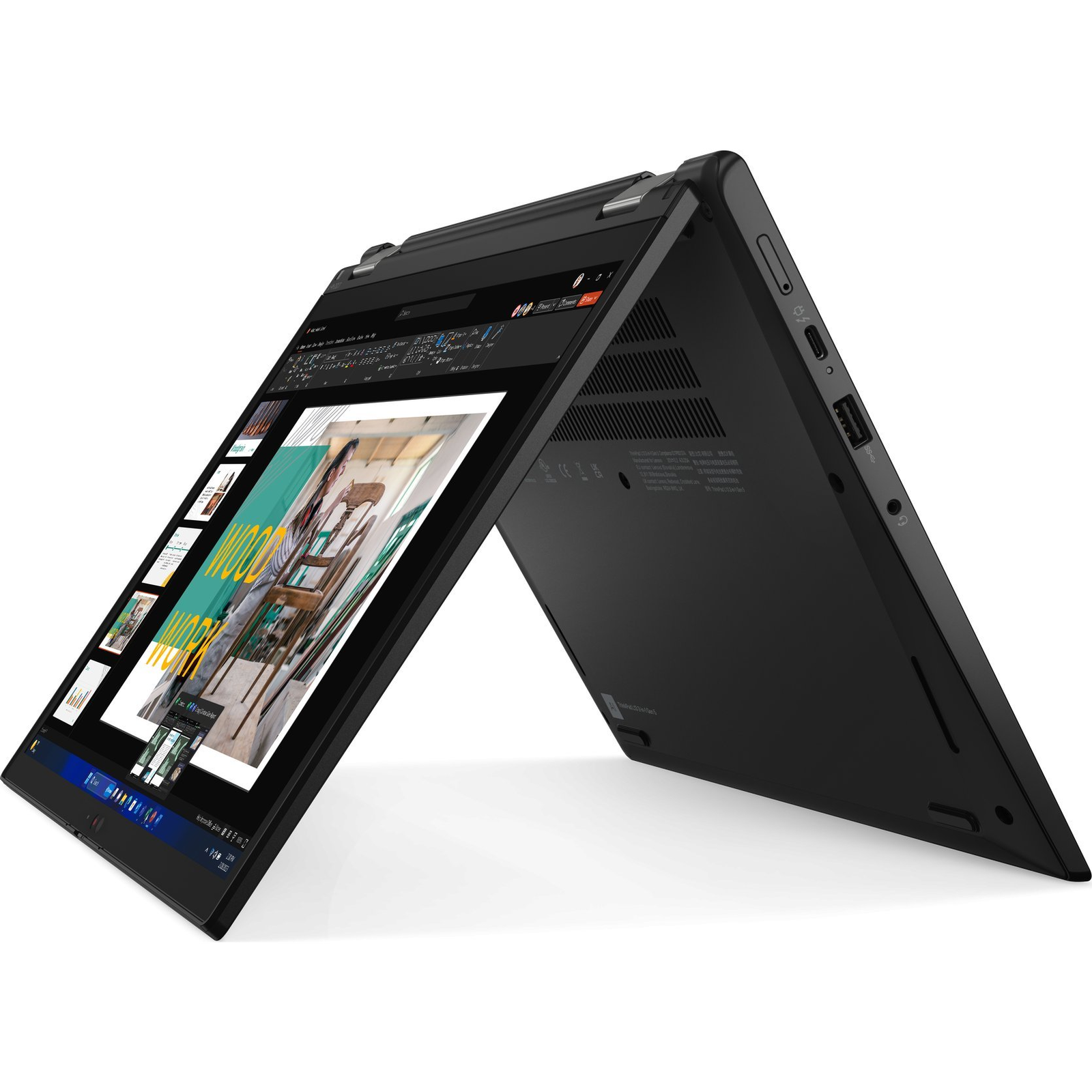 Lenovo ThinkPad L13 2-in-1 Intel Core Ultra 5 125U Hibrid (2 az 1-ben) 33,8 cm (13.3