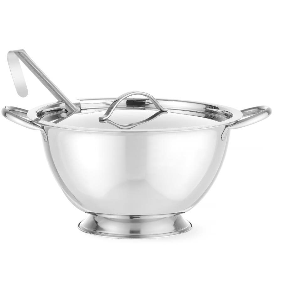 HENDI 434208 Levesestál fedővel + merőkanál, 2,7 l (434208)