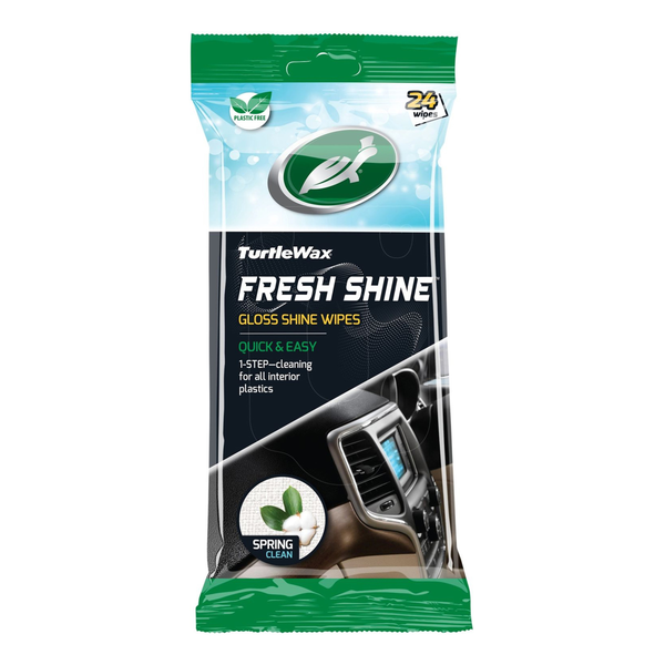 Turtle Wax TW MŰSZERFALÁPOLÓ KENDŐ 24DB FÉNYES TAVASZ ILLAT (30FG0018)
