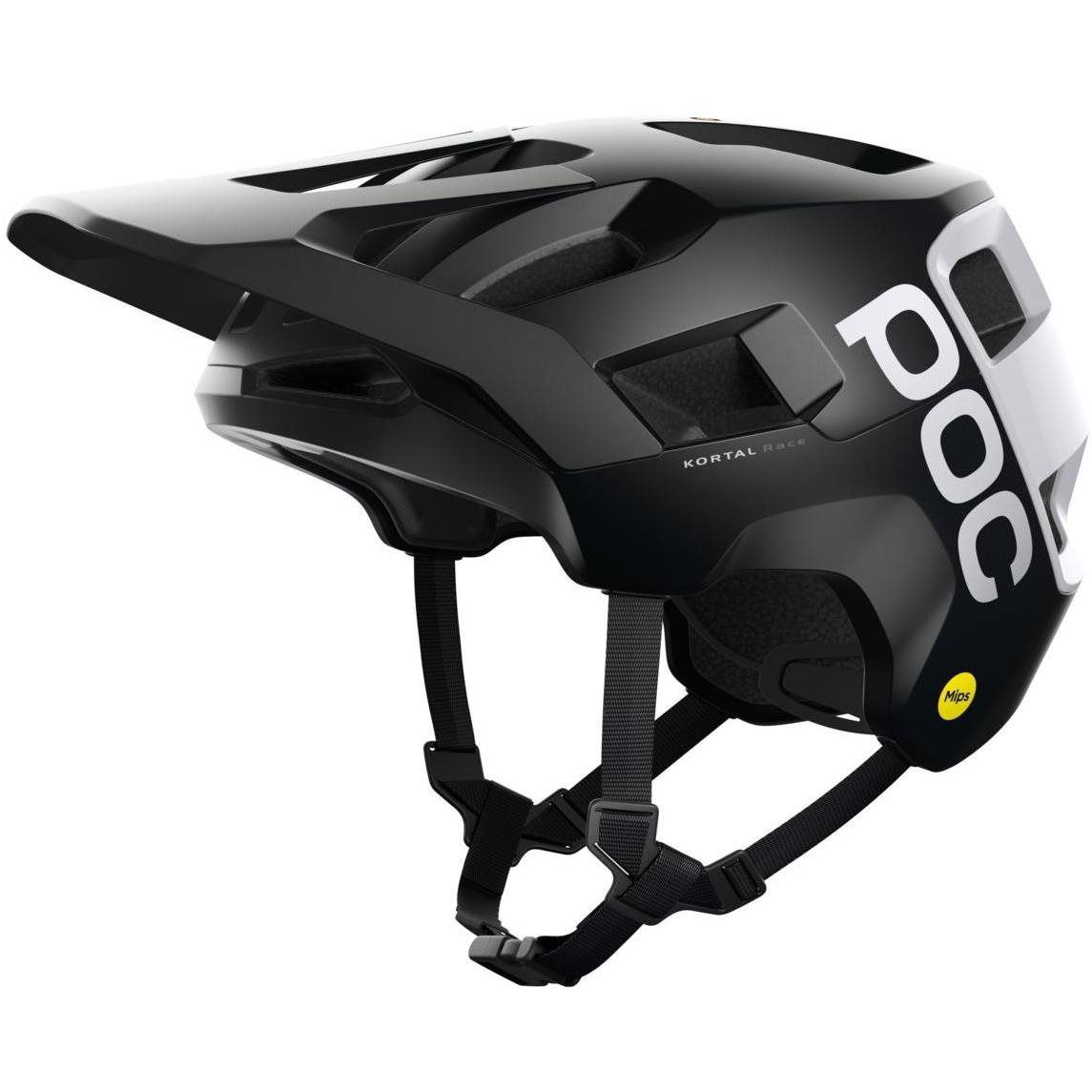POC Kortal Race MIPS Black Matt/Hydrogen White XLX (7325549955288)