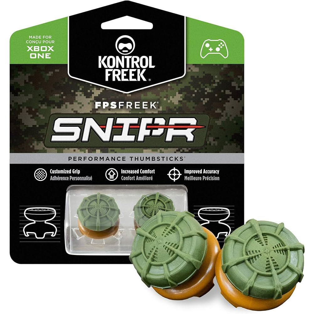 KontrolFreek FPS Freek SNIPR Microsoft Xbox Series X/S kontroller analóg kupak zöld (2077-XB1) (2077-XB1)