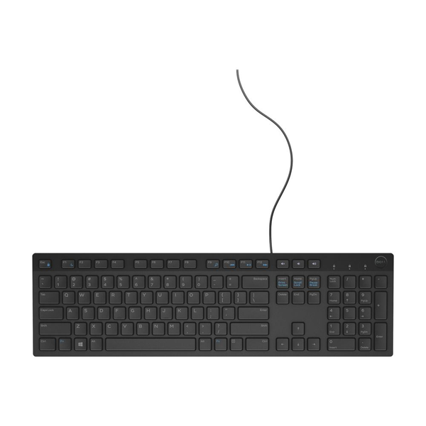 DELL KB216 teclado Universal USB QWERTY Estados Unidos (Internacional) Preto