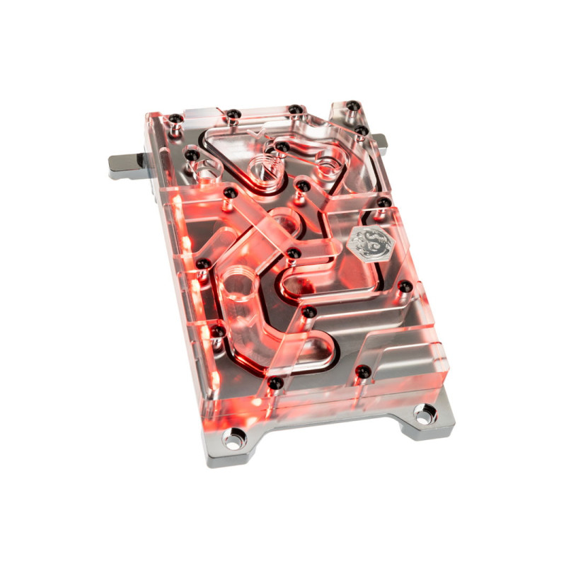 BitsPower Monoblokk MSI X399 Gaming PRO Carbon AC RGB nikkel - akril (BP WBMMX399CB)