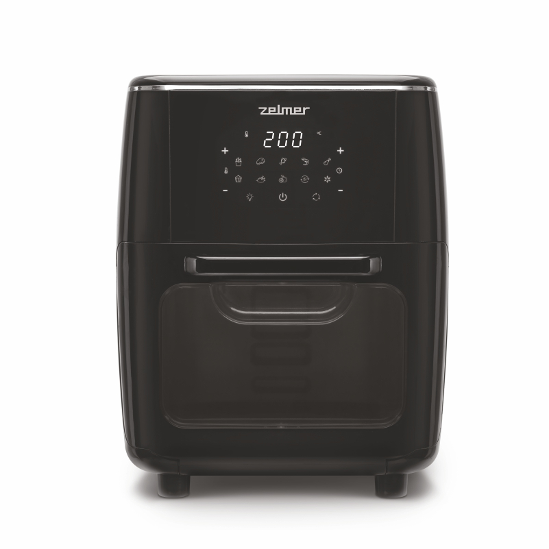 Zelmer ZAF7120 12L Forrólevegős fritőz - Fekete (ZAF7120)