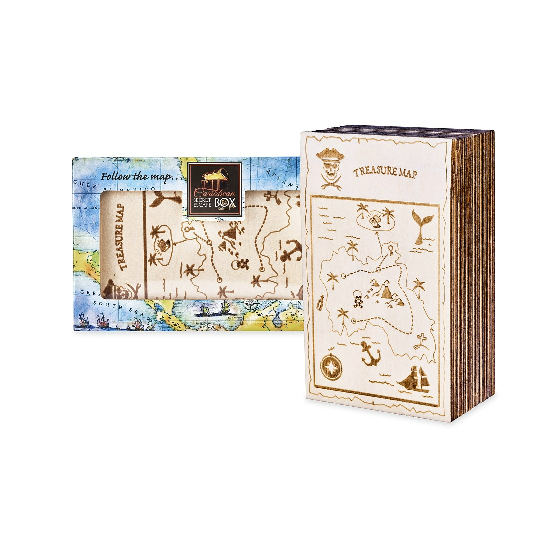 Secret Escape box - Caribbean logikai társasjáték (EUR34603)