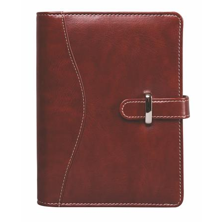 Saturnus L Gyűrűs kalendárium betétlapokkal - Bordó (L437BO)