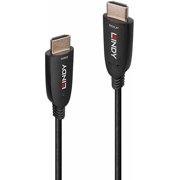 Lindy 38516 HDMI-kabel 60 m HDMI Type A (Standard) Sort