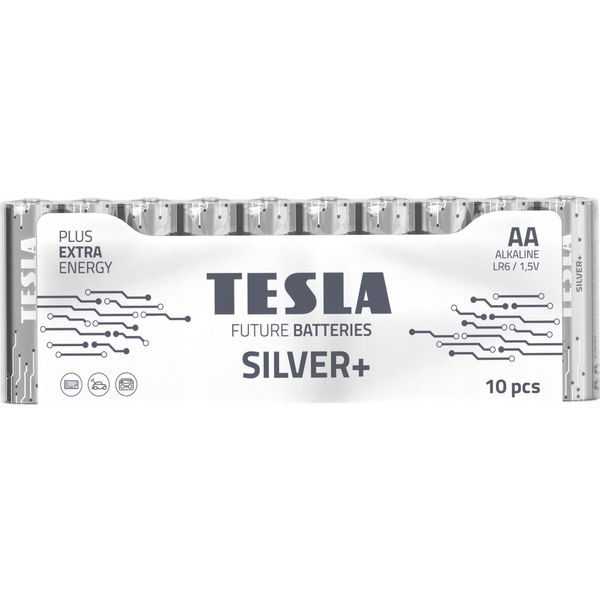 Tesla Silver+ ceruzaelem AA (10 db)