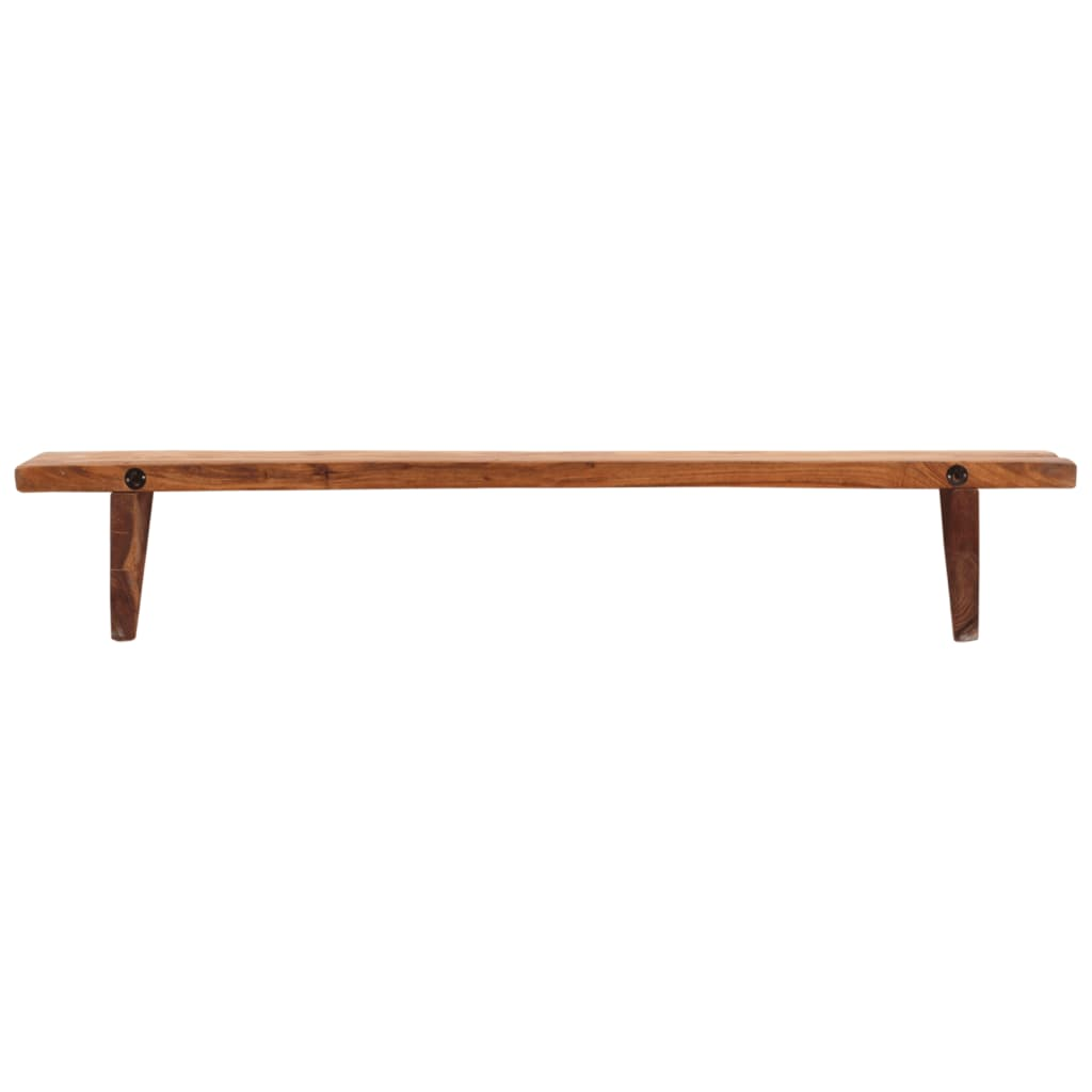 2 darab tömör akácfa falipolc 110 x 20 x 18 cm (337824)