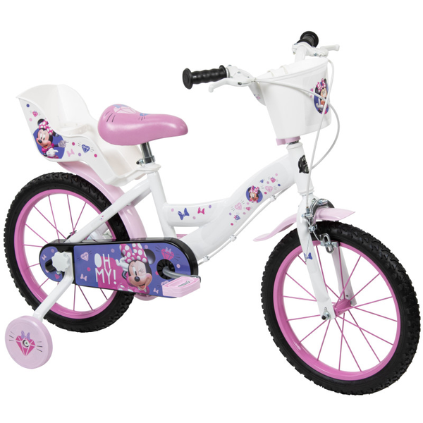 Huffy Disney Minnie 21994W Gyermek kerékpár 16" - Fehér/Mintás