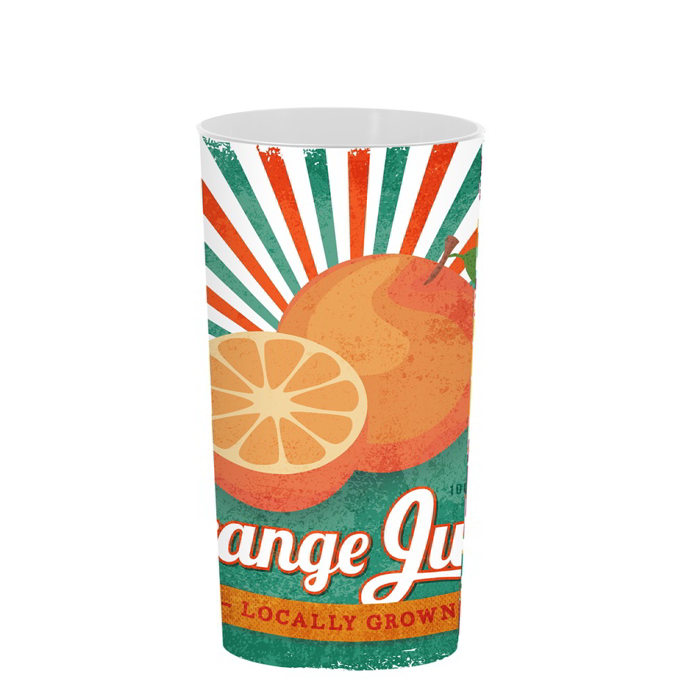 Iris Orange Juice 470ml Üveg pohár - Mintás (161918-028)