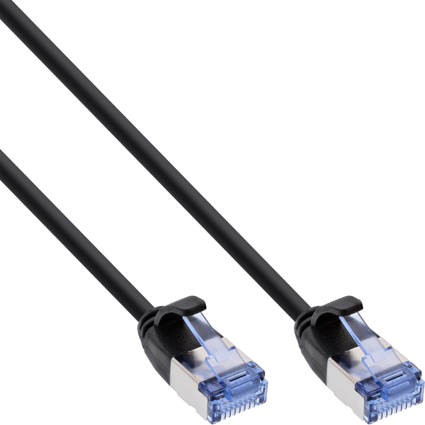 InLine B-71901S netværkskabel Sort 1 m Cat6a U/FTP (STP)