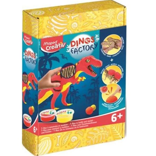 MODELÍNA Továrna na dinosaury Maped PRO DĚTI Zábava na velmi dlouhou dobu