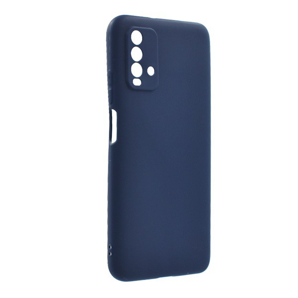 Szilikon telefonvédő (matt) SÖTÉTKÉK [Xiaomi Poco M3] (5996591063584)