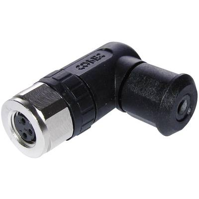 Conec 42-00026 Érzékelő-/működtető összekötő, konfekcionálatlan M8 Alj, hajlított Pólusszám: 3 1 db (42-00026)