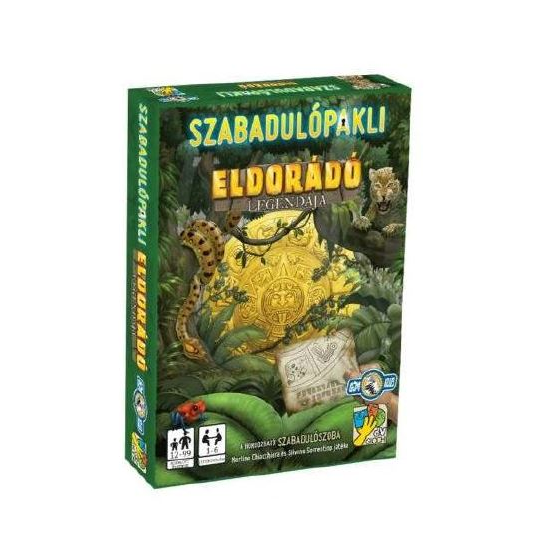 dV Giochi Szabadulópakli: Eldorádó legendája társasjáték (DAV34126) (DAV34126)