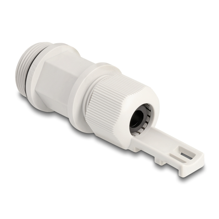 Delock Kábel tömszelence M28 kábelszorítóval szürke (60657) (60657)