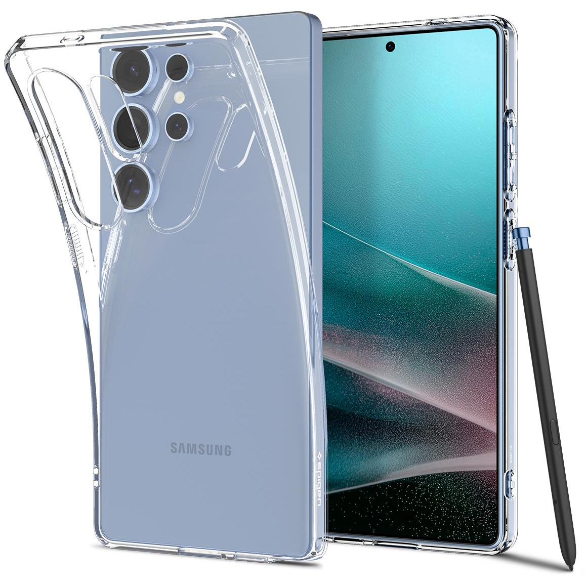 Spigen Liquid Crystal Crystal Clear Samsung Galaxy S 2025 Ultra tok (ACS08948)