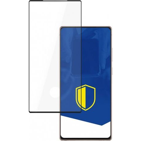 3mk HARD GLASS MAX képernyővédő üveg (3D, tokbarát, extra karcálló, 0,3mm, 9H) FEKETE Samsung Galaxy Note 20 5G (SM-N981F) / Galaxy Note 20 (SM-N980F) (GP-127649)
