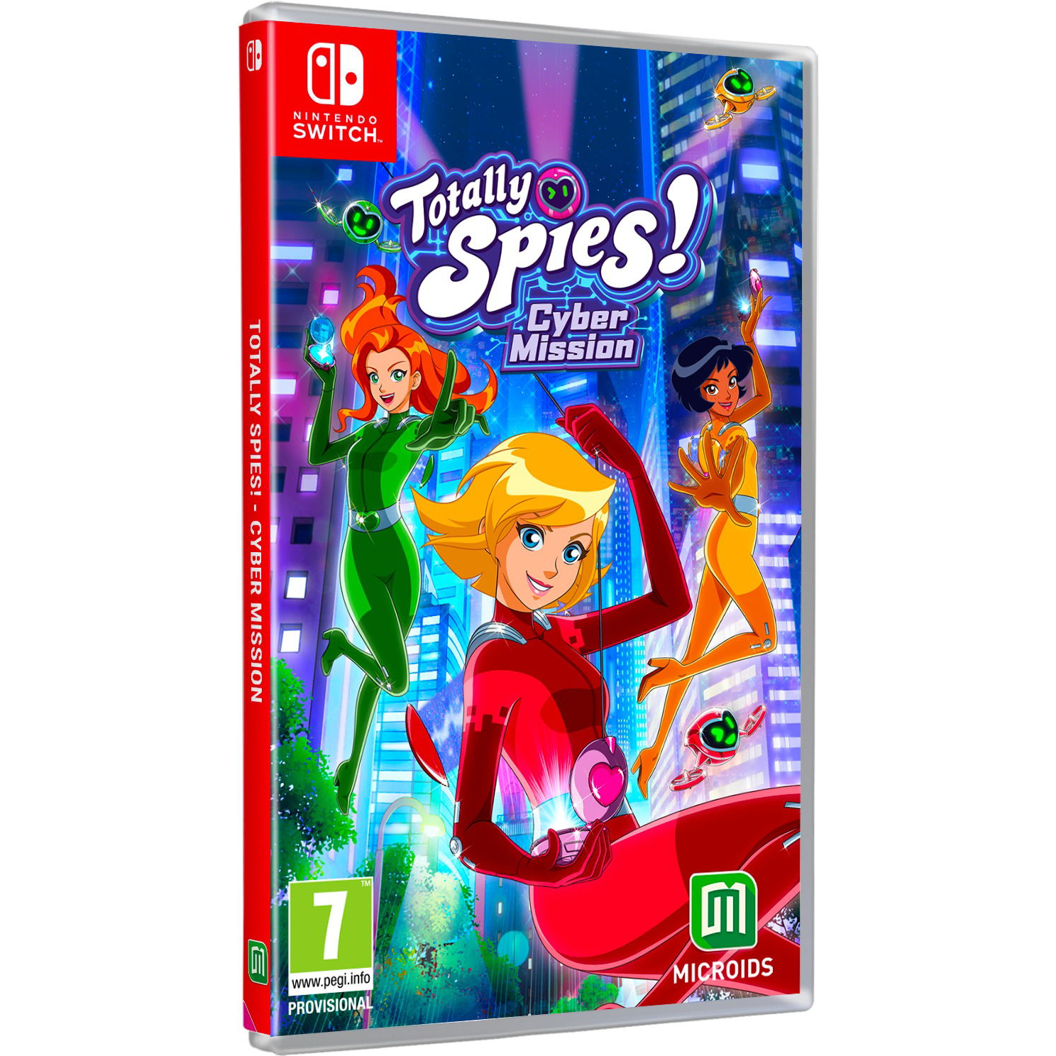 Totally Spies! Cyber Mission - Nintendo Switch (PC - Dobozos játék)