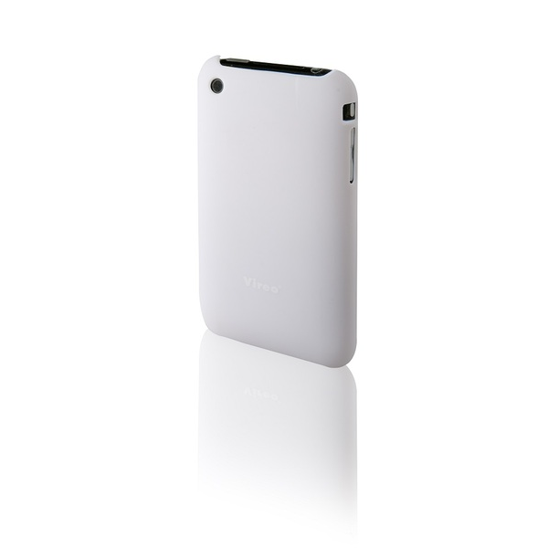 Vireo Apple iPhone 3/3GS Ultravékony Védőtok + Kijelzővédő Fólia - Fehér