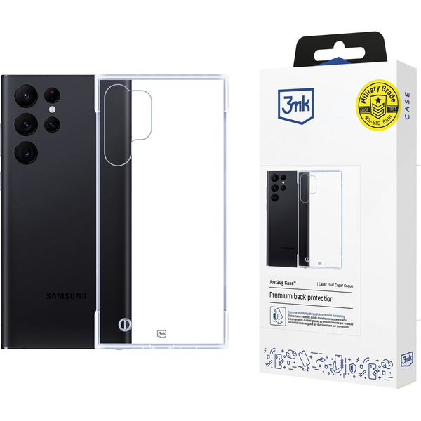 Pouzdro bezbarvé zadní kryt pro Samsung Galaxy S24 Ultra - 3mk Just20g
