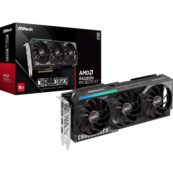 ASRock Radeon RX9070 XT Challenger 16GB