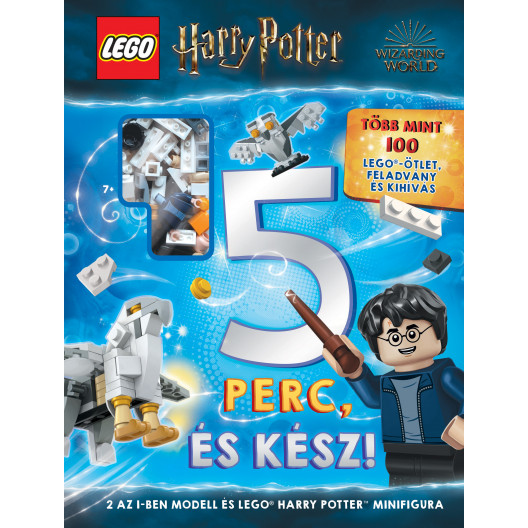 Lego Harry Potter - 5 perc és kész - Több mint 100 LEGO - ötlet, feladvány és kihívás (BK24-209828)