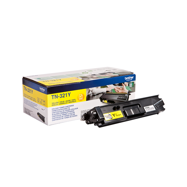 Brother TN-321Y tonercartridge 1 stuk(s) Origineel Geel