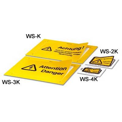 Warning label WS-K 1004500 Phoenix Contact (1004500)