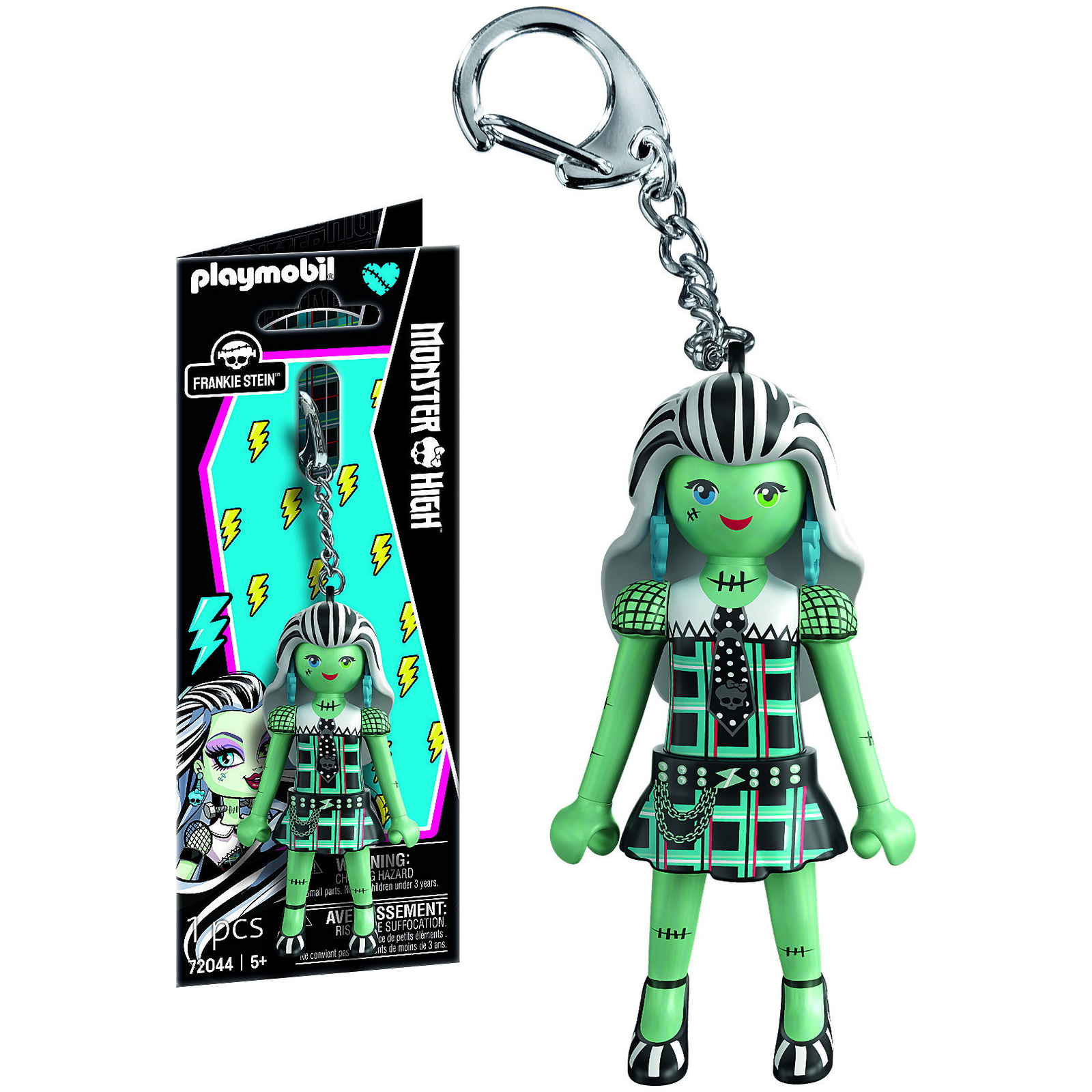 Playmobil - Monster High: Ключодържател Франки Щайн — 72044