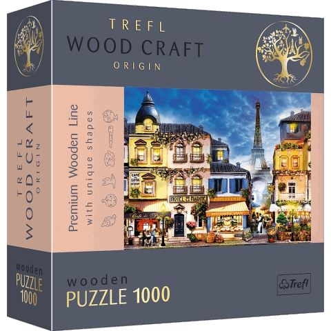 Trefl 20142 puzzle Obrysové puzzle 1000 kusov Budovy