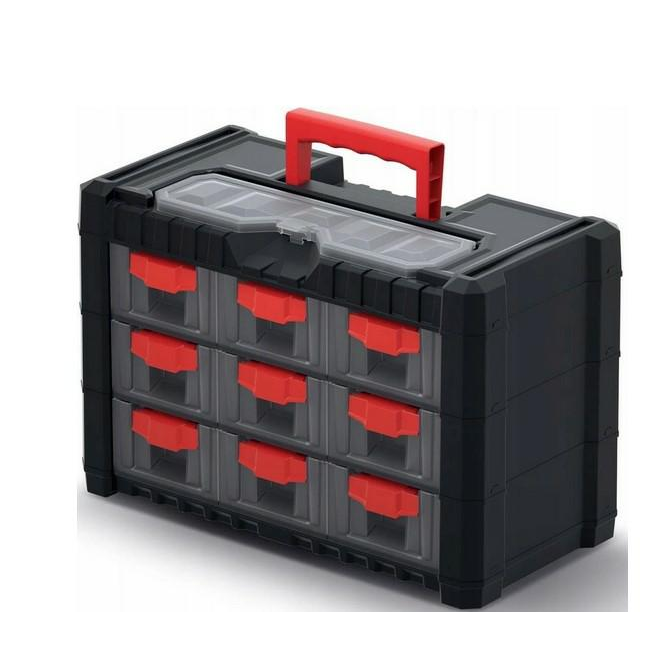 Prosperplast KMC303 Rendszerező - Multicasecargo, 9 Fiókos, 40x20x26 cm (KMC303)