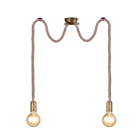 Trio 310100204 Rope Vintage függeszték lámpa 2-es (t310100204)