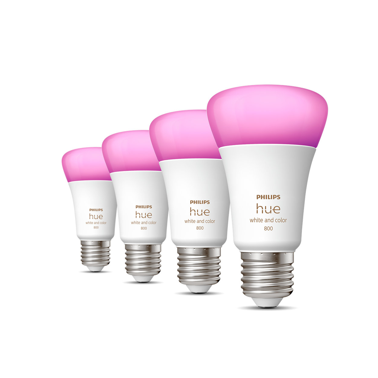 Philips Hue White and colour ambience 8719514328402 intelligens fényerő szabályozás Intelligens izzó Bluetooth/Zigbee Fehér 9 W (8719514328402)
